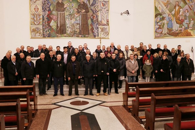 Duhovna obnova Zrinske garde Čakovec, hrvatskih branitelja, djelatnika Policijske uprave međimurske i braće konfratara